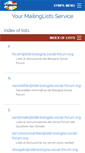 Mobile Screenshot of liste.bologna.social-forum.org